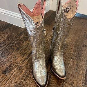 Stylish cowboy boots